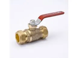 1/2" Comp Ball Valve with Drain