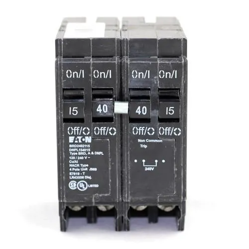 DNPL154015-Eaton-15/40/40/15 Amp Quad
