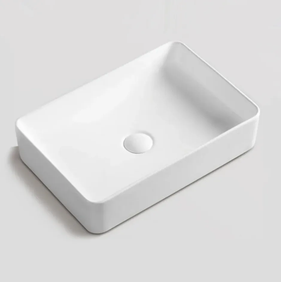 Ceramic square vessel sink - VSK507